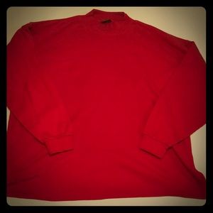 Red long sleeve shirt